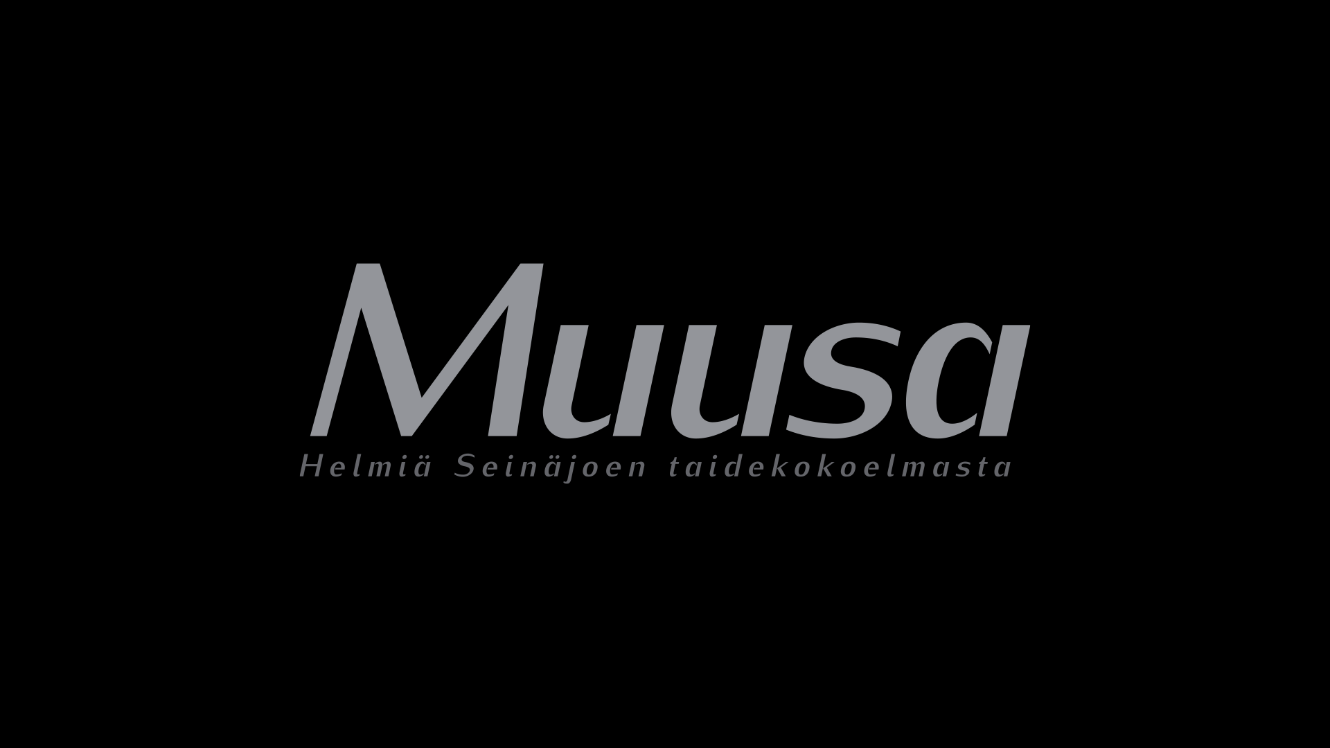 Muusa – Helmiä Seinäjoen taidekokoelmasta -logotyyppi