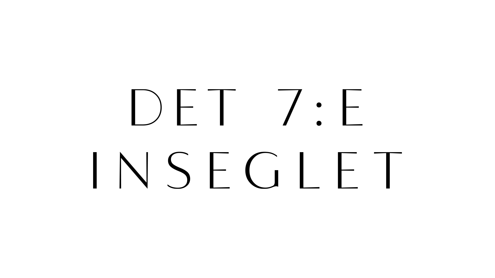 Bergman: Det sjunde inseglet -juliste